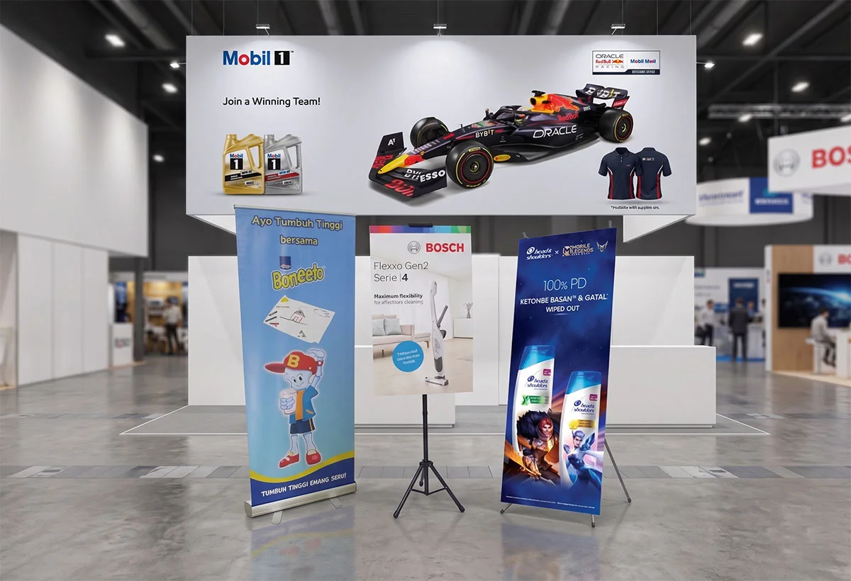 Banner sebagai Elemen Visual dalam Membangun Suasana Event